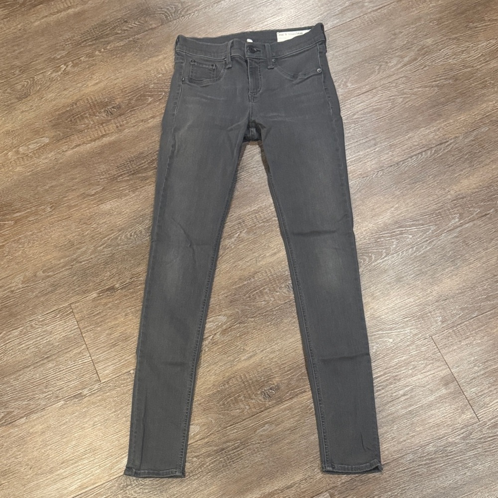 rag & bone Charcoal Skinny Jeans